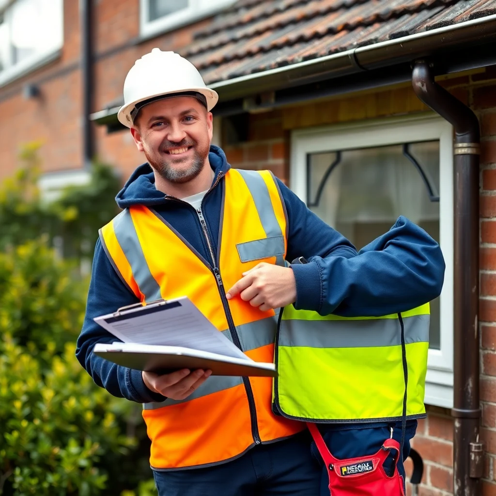 Professional gutter cleaning service